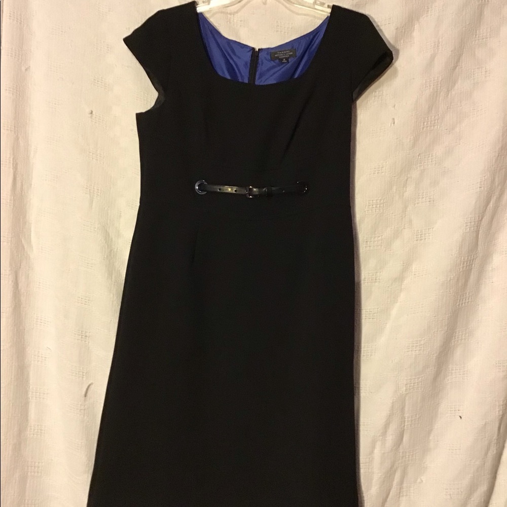 Black dress by Tahari